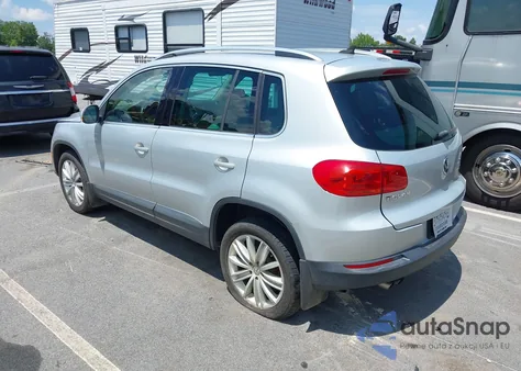 2013 Volkswagen Tiguan S/Se/Sel из США, поврежденный, VIN WVGBV3AX0DW596846